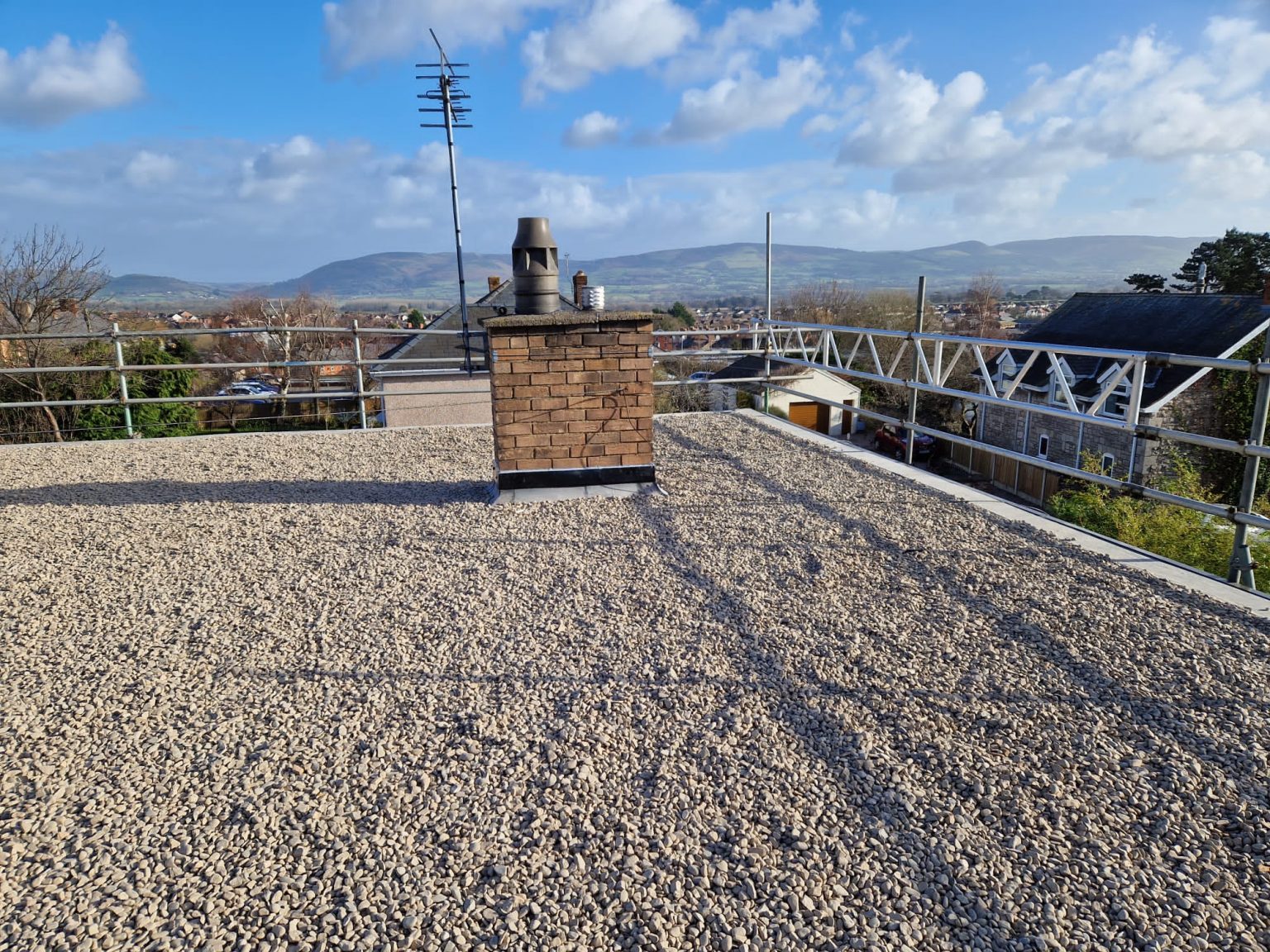 Firestone Ballast Flat Roof Chester Flintshire Roofing